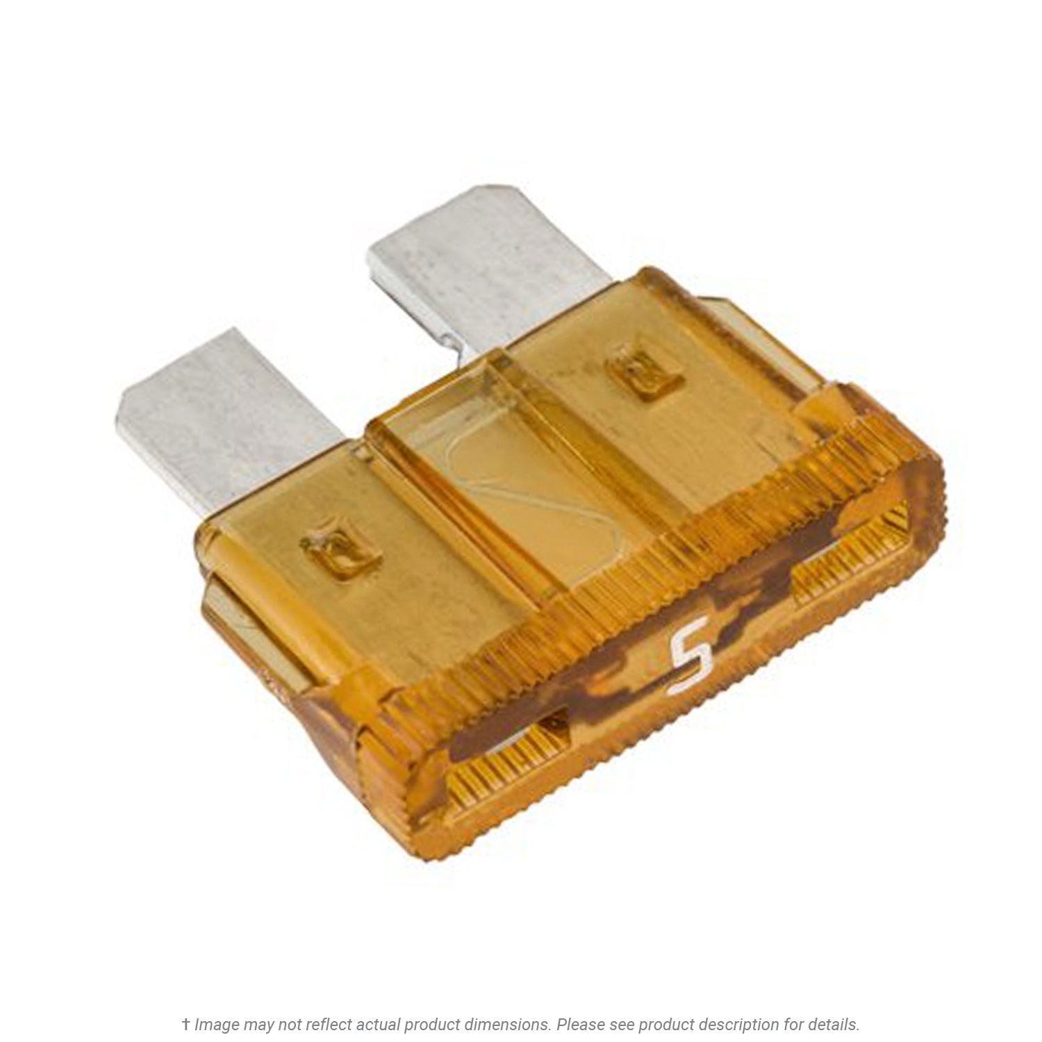 Tan Blade Type Fuse 5 Amp - 5 per Box