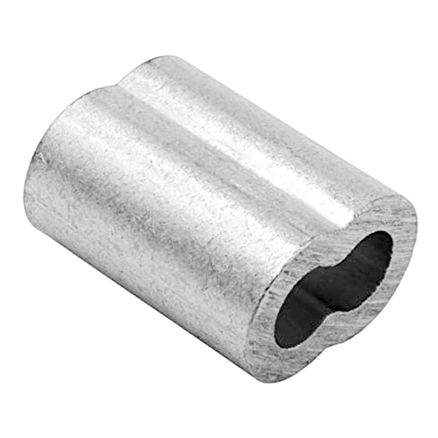 5/32" Aluminum Cable Swage Sleeves 100 Per Box K.L. Jack