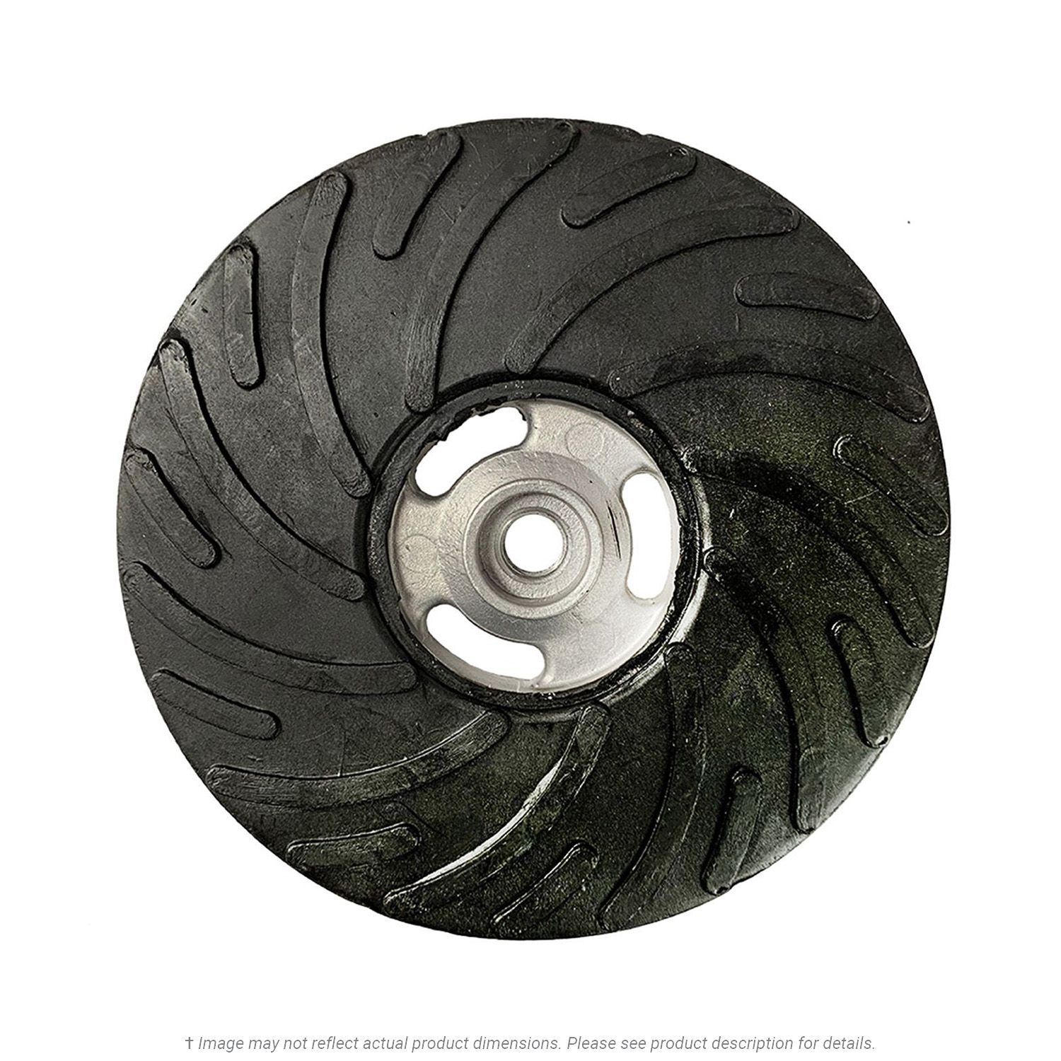 CGW 49510  7" Disc x 5/8"-11 Flexible Spiral Back-Up Pad with Nut