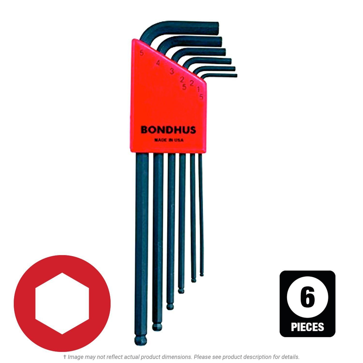 1.5mm - 5mm L-Wrench Set with Case