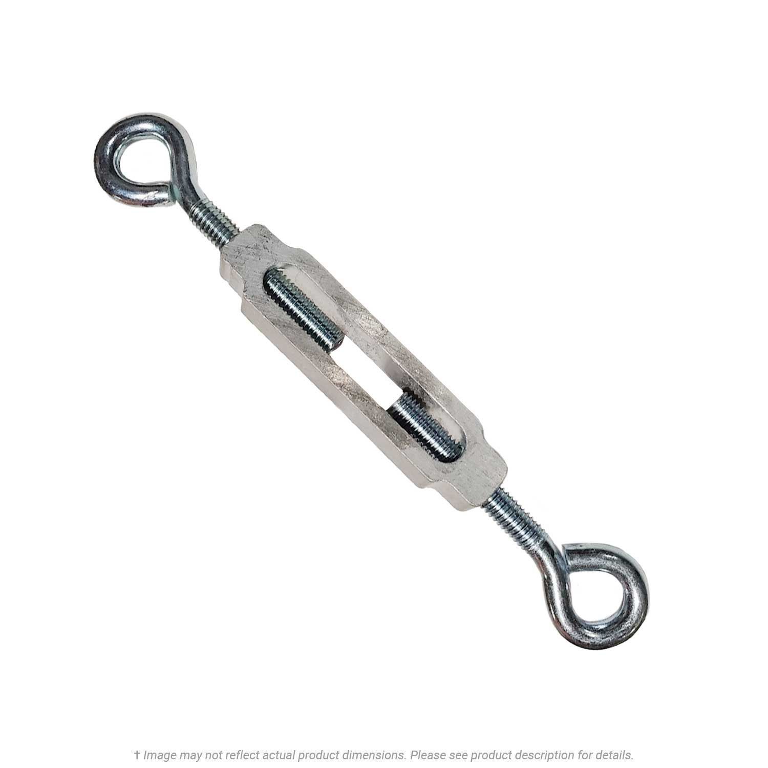 1/4" x 5-1/4" Turnbuckle Eye & Eye - 10 per Box