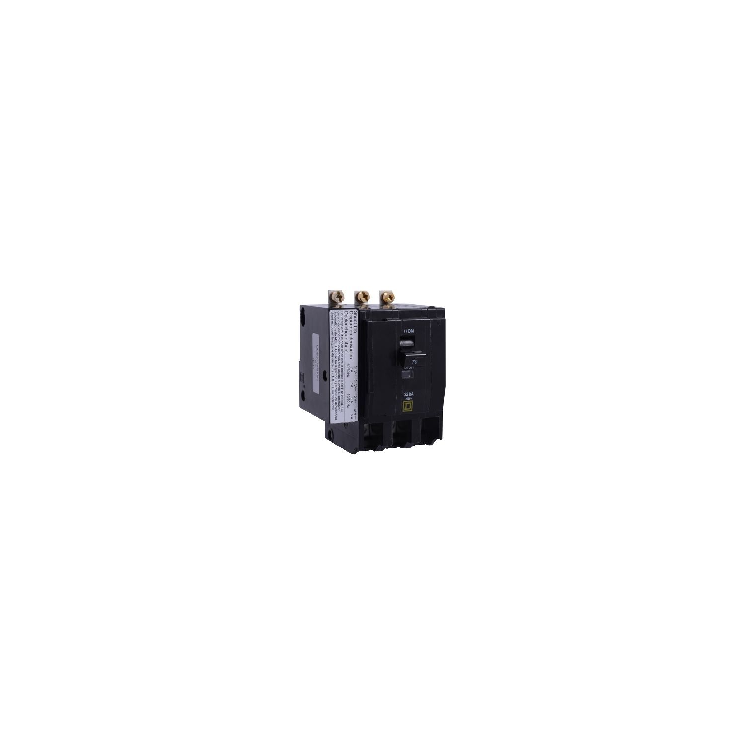 Circuit Breaker Square D QOB340 3-Pole 40 Amp - Bolt-On With Visi-Trip ...