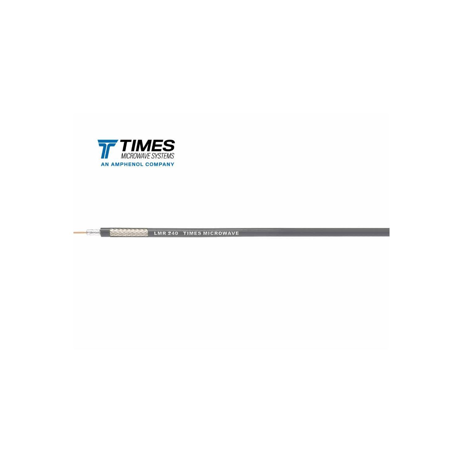 LMR-240-FR-PVC - LMR-240 w/ FRPVC jkt, listed CMR/MPR (PCC-FT4)