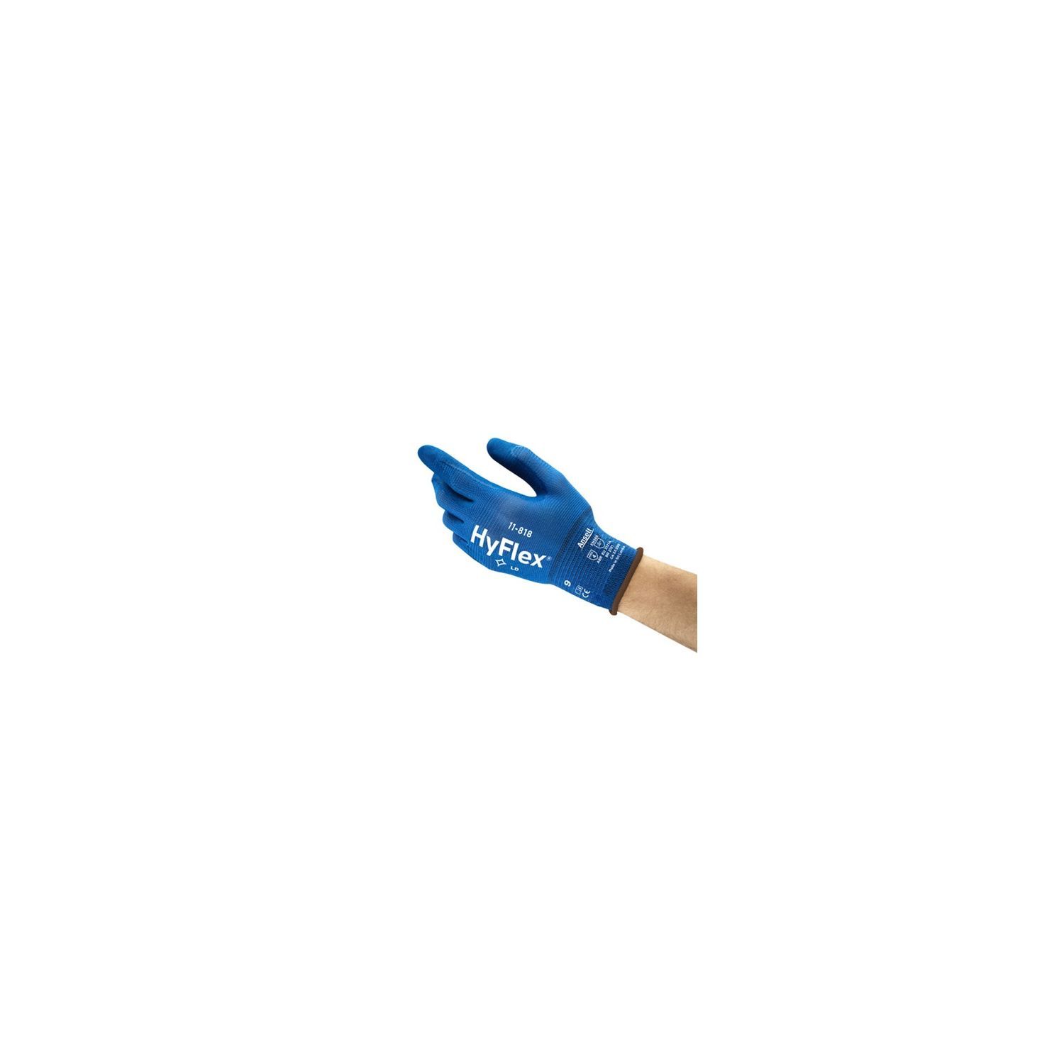 Ansell® HyFlex® 11-818/8 Light-Duty Multi-Purpose Coated Gloves