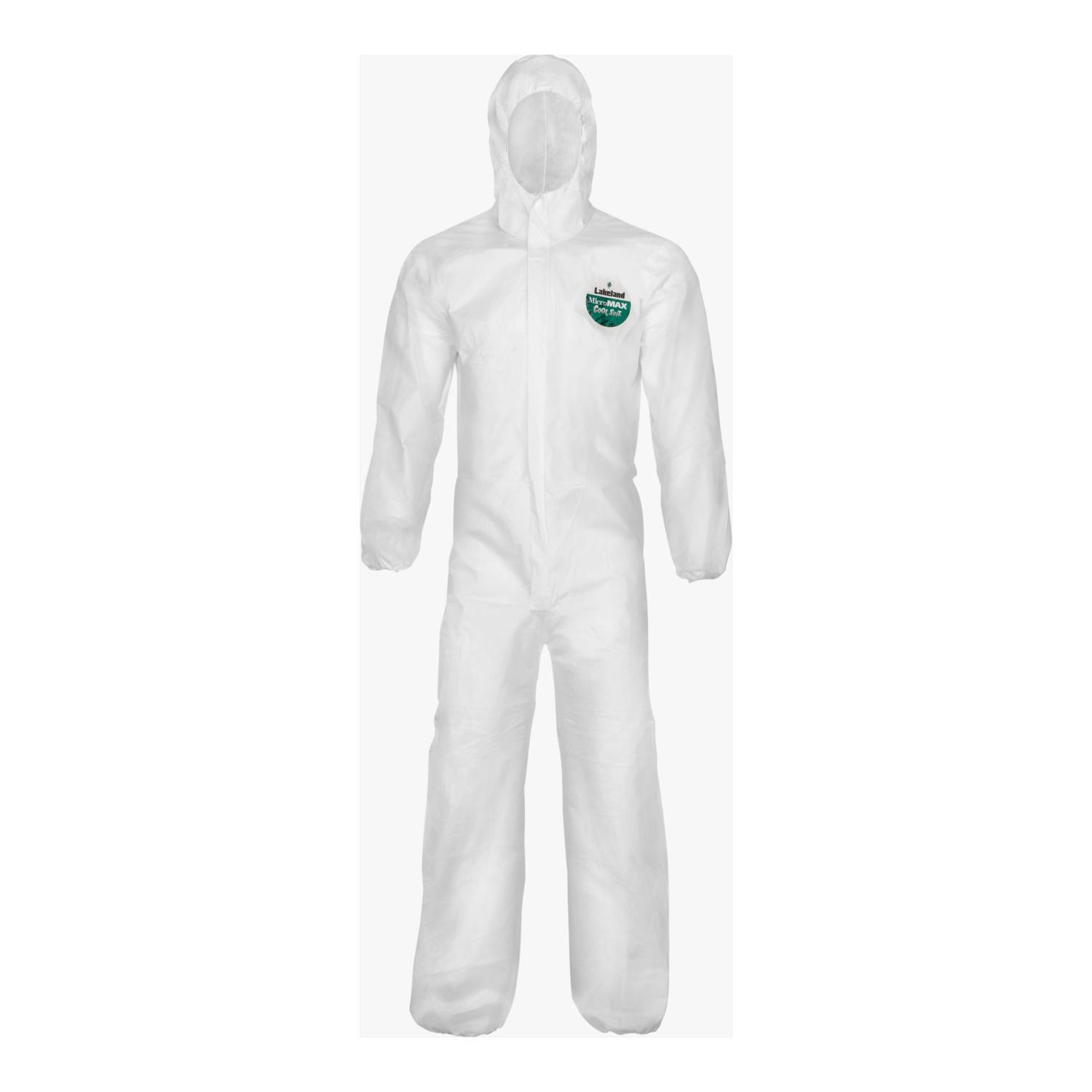 25 Lakeland MicroMax NS Size LG Protective Tyvek Coveralls elastic ankles wrist