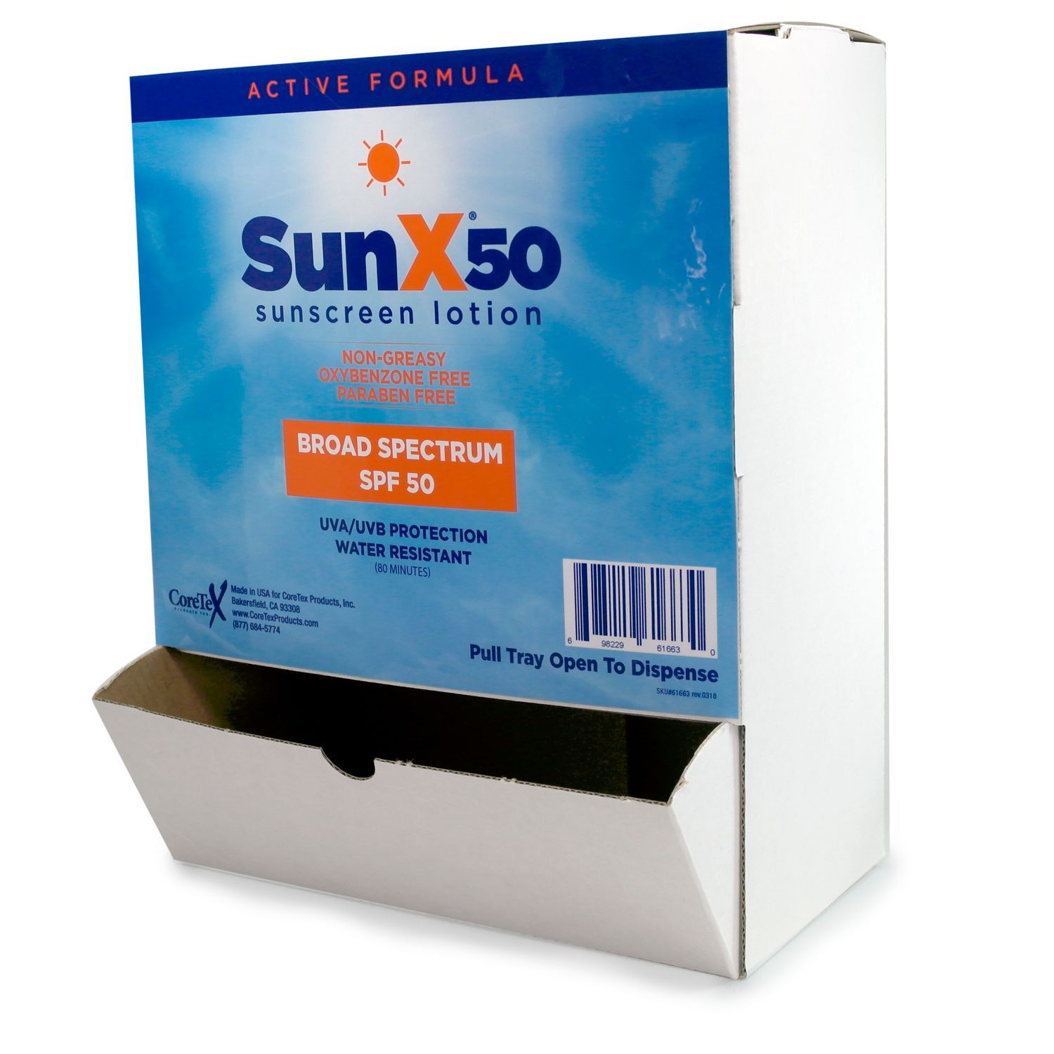 CoreTex® SunX® 61663 SPF 50 Broad Spectrum Sunscreen | Saf-T-Gard