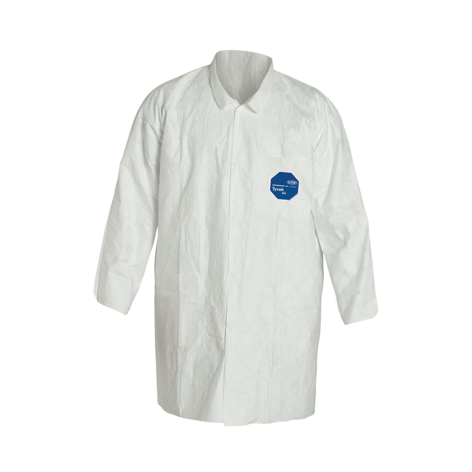 DuPont™ Tyvek® 400 TY-212SWH/3XL Lab Coat | Saf-T-Gard