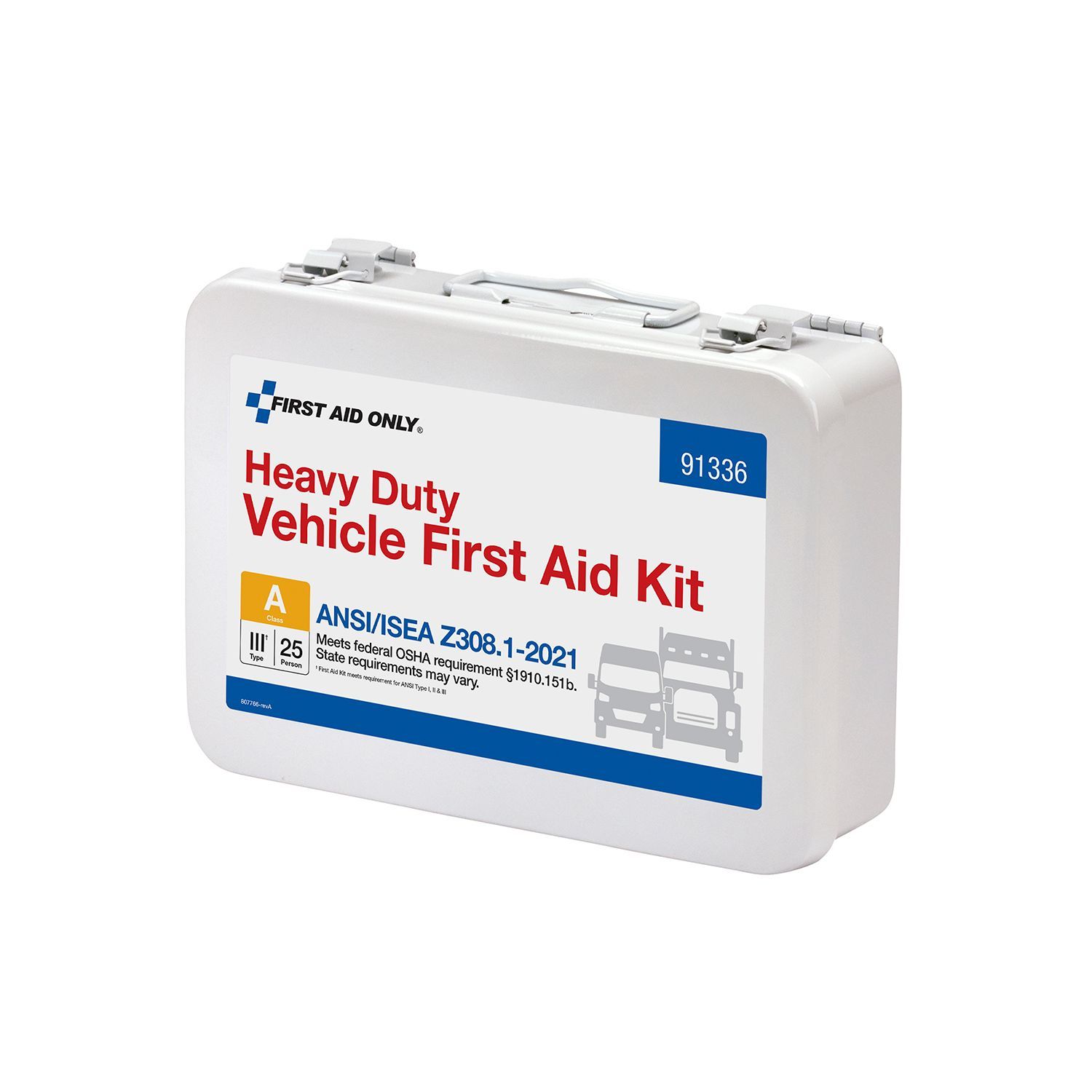 First Aid Only® 91-336 25-Person ANSI A Heavy Duty Vehicle Metal