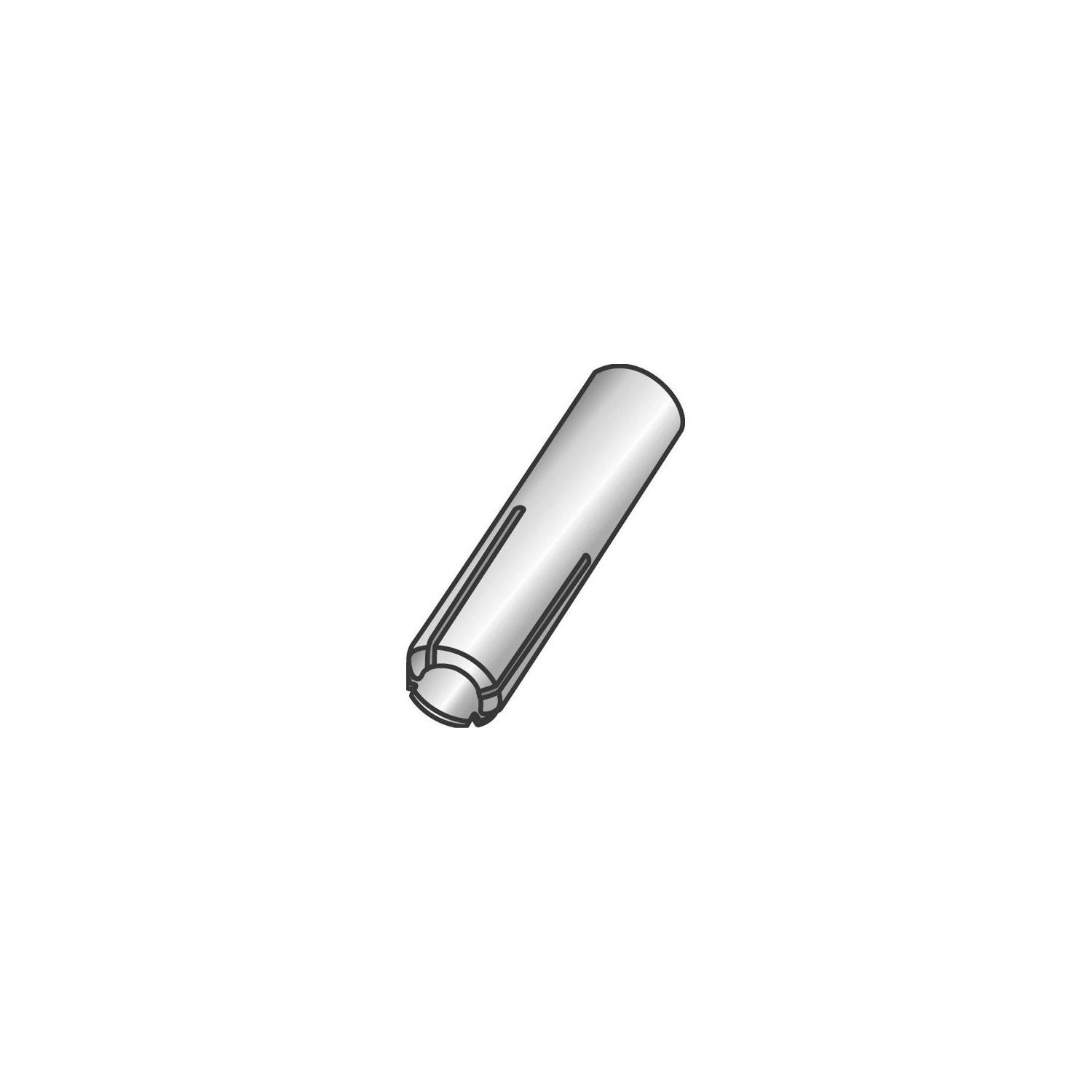 Cully™ 60402 Drop-In Anchor, 3/8 in Drill, Steel, 1 in D Min