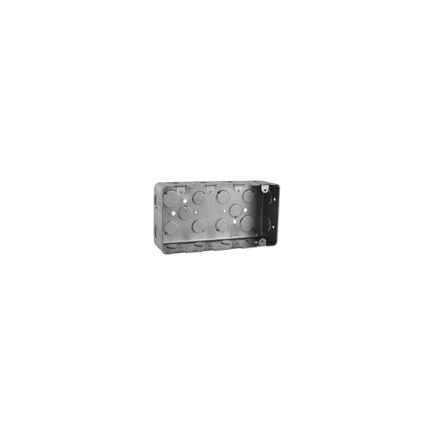Steel City® 4G4D-1/2 Drawn Construction Device Box, Steel