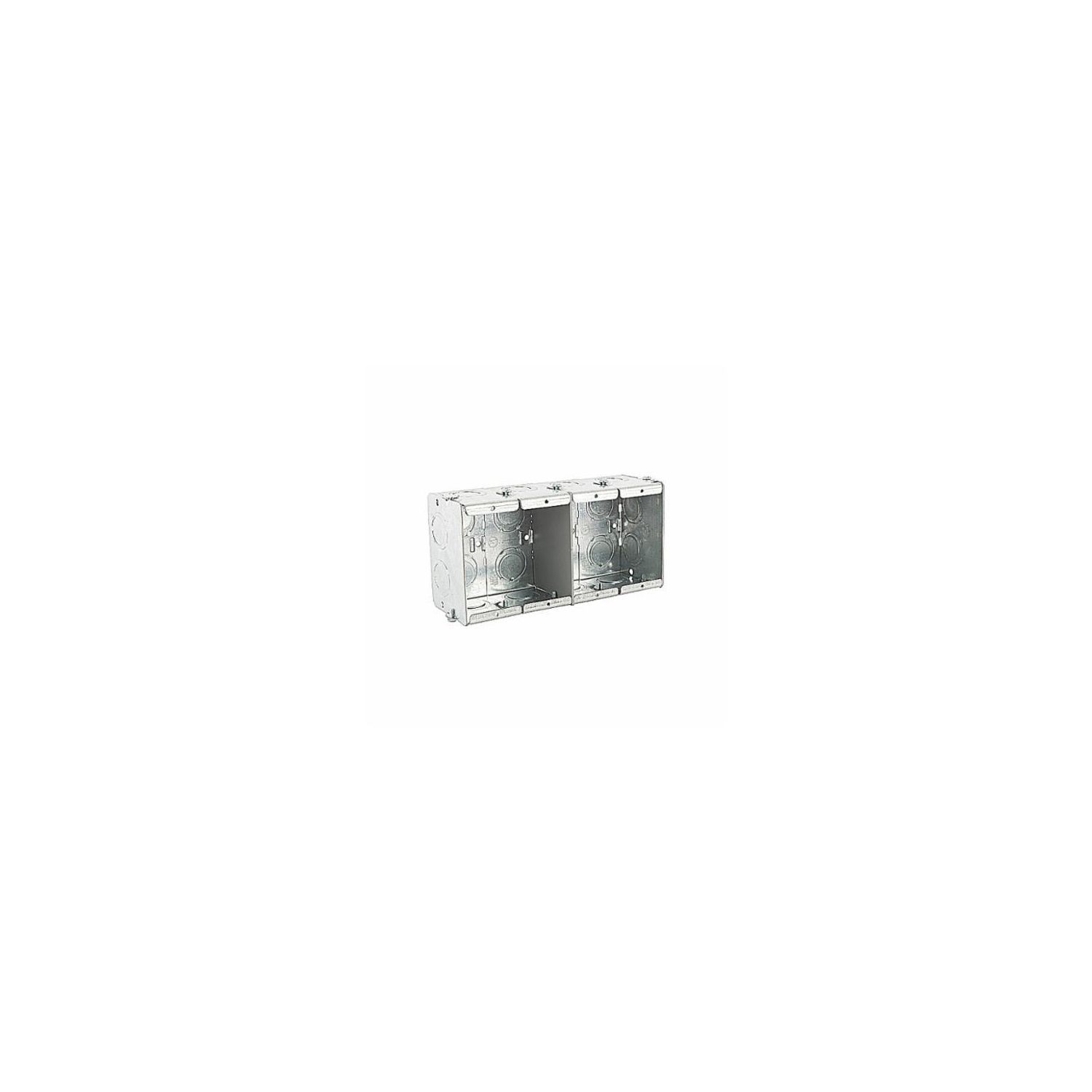 Steel City® GW-425-G Gangable Masonry Box, Steel, 64 cu-in