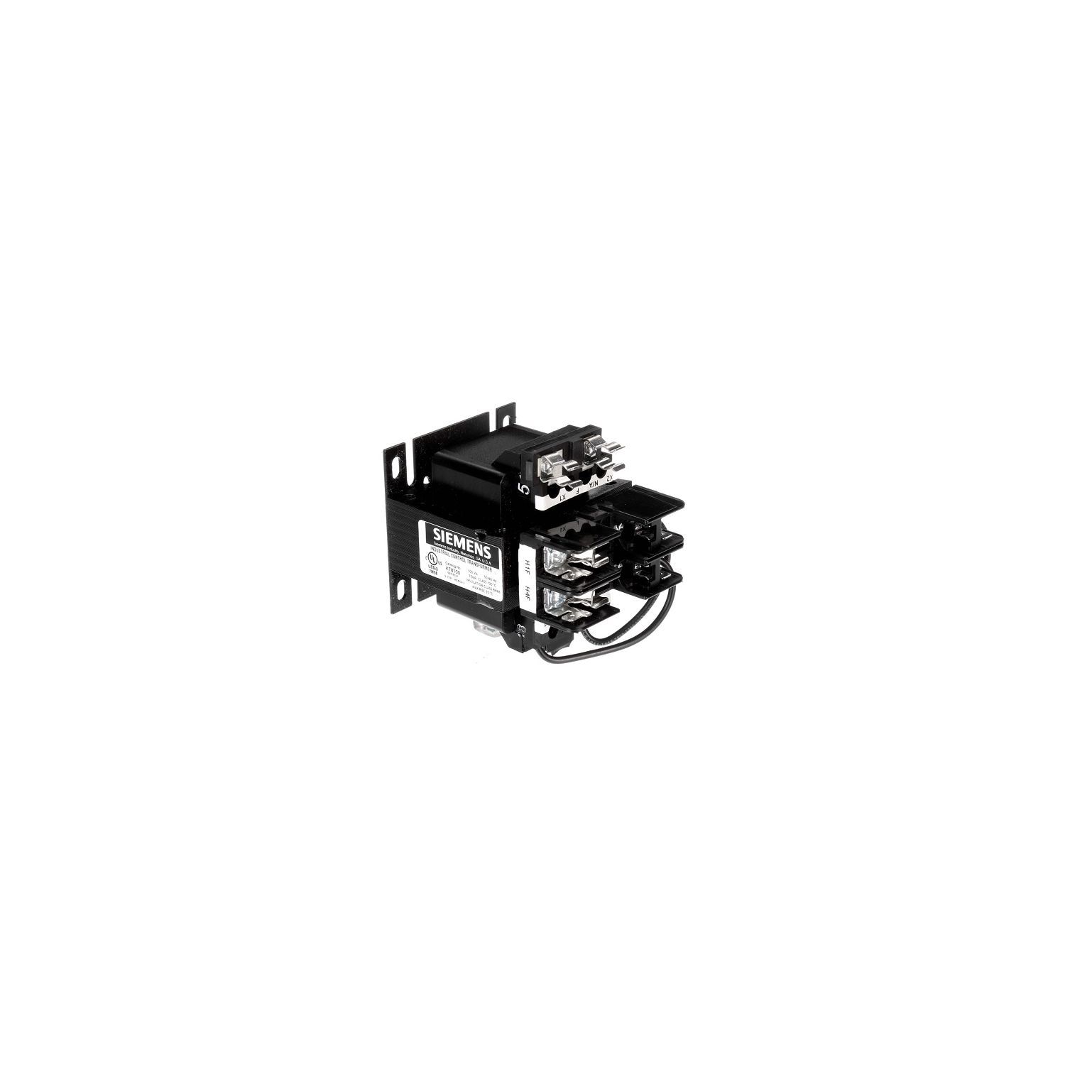 Siemens KT Control Power Transformer Kit, 240/480 VAC Primary, 120 VAC Secondary, 100 VA, 50/60 Hz, 1 Phase