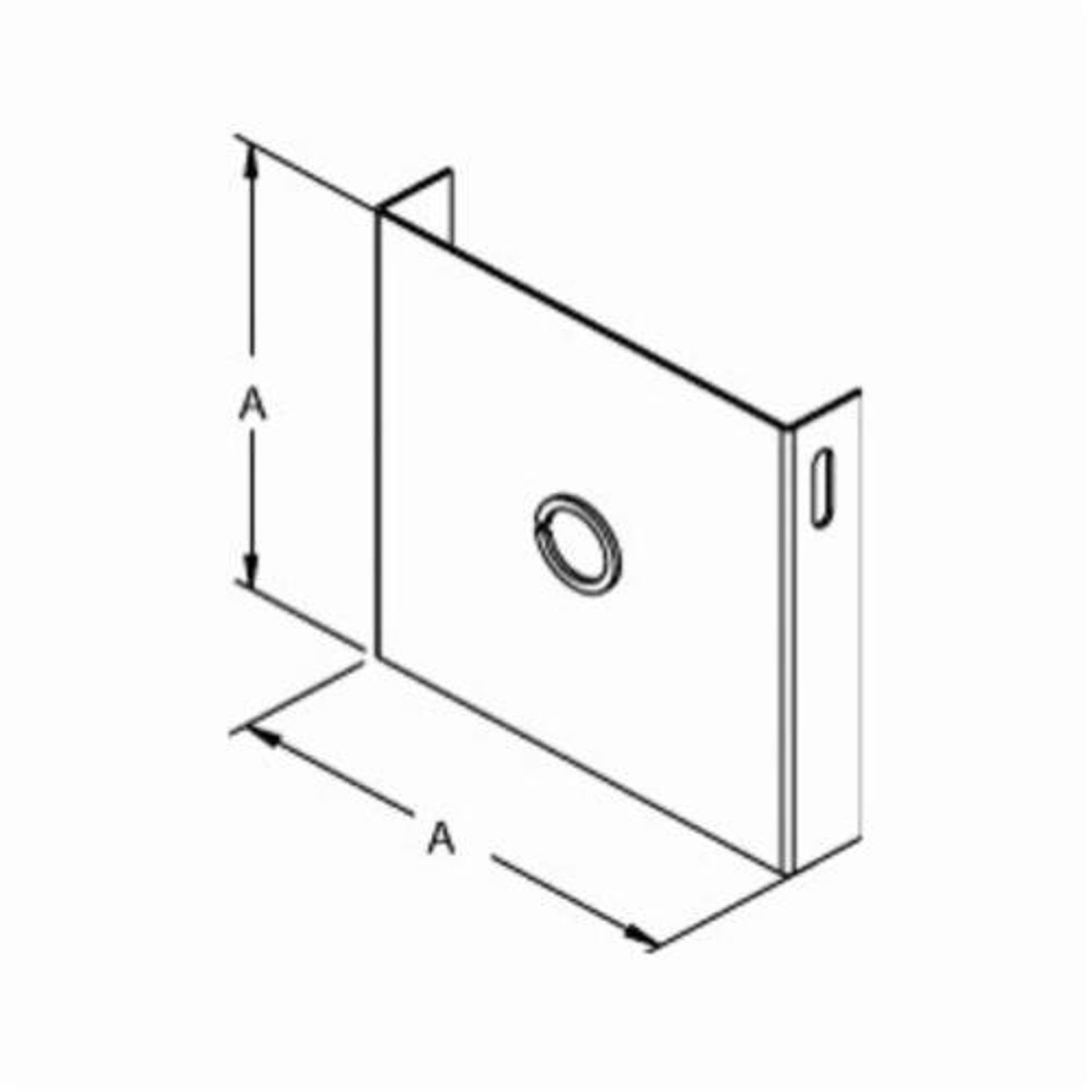 6 x 4 Cover Plate Black Steel Hammond 6 x 4 Cover Plate Black Steel Hammond