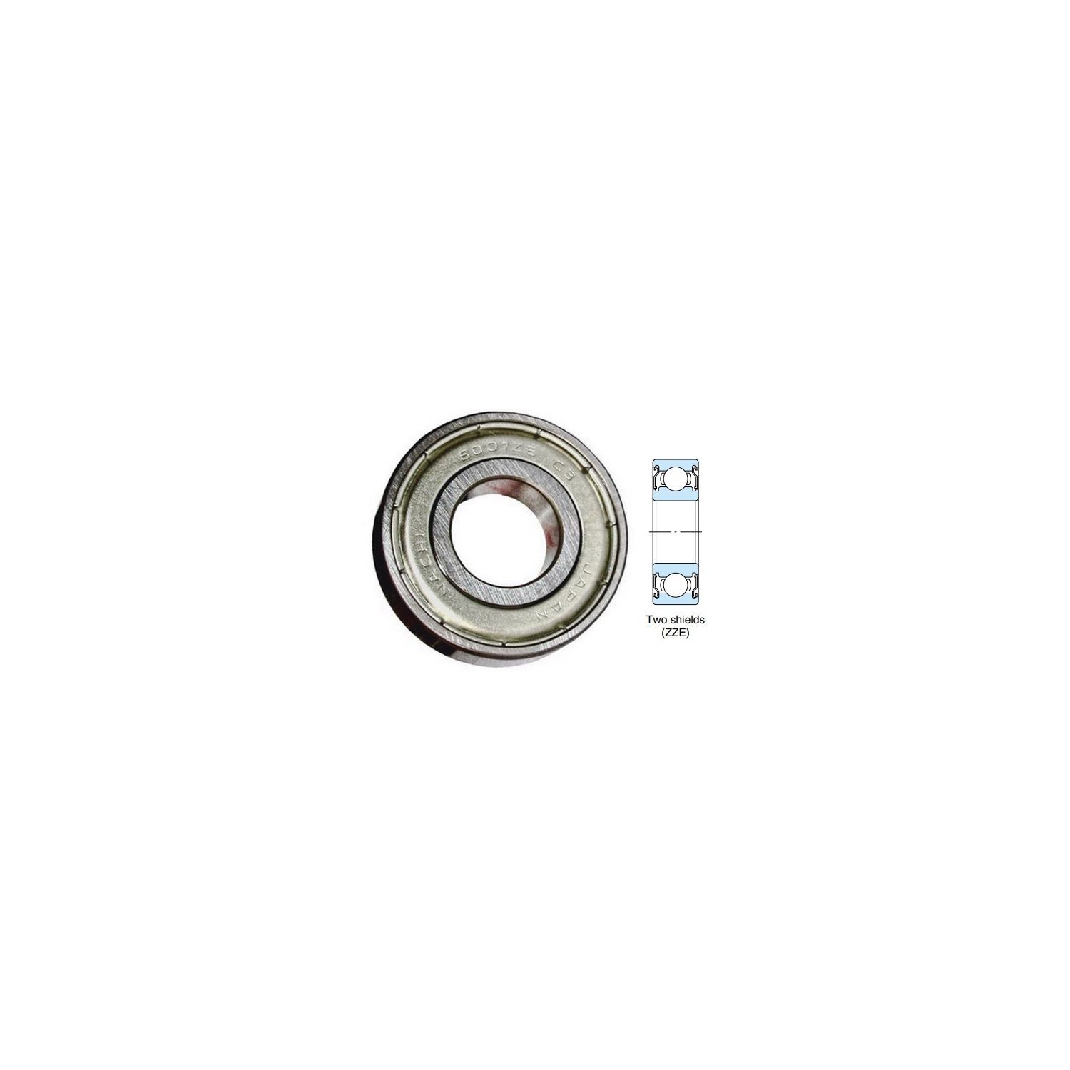 Nachi 64zz Deep Groove Ball Bearing 787 In Bore Dia 1 850 In Outside Dia 551 In W State Electric