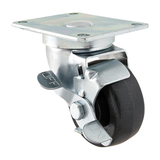Allpoints 269-1007 Caster, plate, 3" swivel with brake (for Perlick model series 7260E, 7262D, 8340,