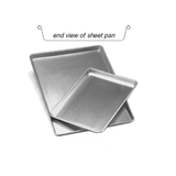 Eagle SP1813-18-1X Panco Sheet Pan, solid, 17-3/4" x 12-7/8", half size, 18 gauge aluminum alloy (priced per each, packed 12 each per box)