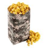 BAG PAPER 5x3-1/4x9-1/2" #4lb CAMOUFLAGE 100/cs