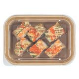 LID F/ SUSHI CONTAINER 17 22 & 26 34oz POLYPRO CLEAR 100/cs