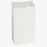 BAKERY BAG SOS DUBL WAX PAPER 6LB 6x3 .625 x 11" WHT 1000/cs