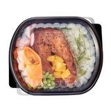 FOOD CONTAINER/ LID MW 34oz 9-1/2x8" OVAL PLS BLK 100/cs