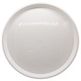 TRAY 16" ROUND STAKMATE WHITE (25)