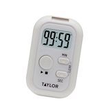 TIMER FLASHING LIGHT DIGITAL MAGNET CLIP STAND WHITE 4ea/cs
