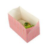 TAKEOUT LUNCH BOX w/ FAST TOP 71oz PAPER RED HOUNDSTH 400/cs