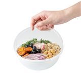LID 6" RND F/ 18oz SALAD BOWL PET CLEAR 200/cs