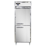Continental DL1RE-HD Designer Line Wide Refrigerator, reach-in, 28-1/2" wide one-section, self-contained refrigeration, aluminum exterior & interior