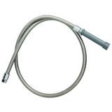 T&S Brass B-0096-H Hose, 96" flexible, stainless steel