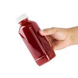 COLD PRESSED JUICE BOTTLE 16oz 7"h PET CLEAR 100/cs