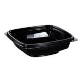 TAKEOUT BOWL 8oz 5x5" SMALL PET BLACK 500/cs