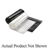 TRASH BAG 45gal LPDE 40x46" .9ml CLEAR 100/cs