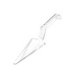 CAKE CUTTER LIFTER 10-1/2"l POLYSTYRENE CLEAR 48/cs