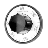 Allpoints 22-1003 Electric Thermostat Dial, 60 to 250 F temperature range, heavy duty, fits standar