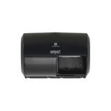 COMPACT TOILET TISSUE DISPENSER BLACK