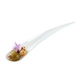 DECO PARTY SPOON 8"l PLASTIC WHITE 500/cs