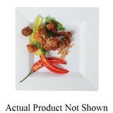 PLATE SQUARE 7-1/2" PLASTIC BLACK 120/cs