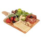 CHEESE BOARD 11-3/4x7" CARDBOARD FAUX NAT WOOD 100/cs