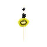 SKEWER BAMBOO 4" FEELING LUCKY DICE BLACK 1000/cs