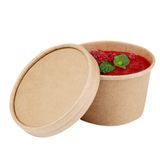 LID F/ 5oz TOGO CUP 3-1/2"dia PAPER KRAFT 200/cs