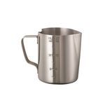 FROTHING PITCHER 20oz 4-1/4"h 6oz INCREMENTS S/S 24ea/cs