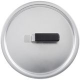 10.75" wear-ever flat aluminum cover with dipped handle, Vollrath 67509