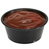 PORTION CUP 3-3/10oz 1-1/4"h POLYPRO BLACK 2000/cs