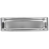 Half-long-size 2 -inch-deep Super Pan V stainless steel steam table pan, Vollrath 30522