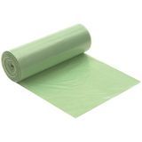 TRASH BAG 7-10gl 24x23" .4ml GREEN LDPE BIODEG 1000/cs