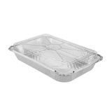 LID DOME F/ 4lb FOIL PAN 12x8" OBLONG PET CLEAR 100/cs