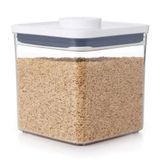 POP CONTAINER 2-4/5qt SHORT BIG SQUARE 6-3/10" 8ea/cs
