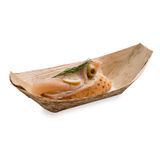 BOAT LARGE BAMBOO 8x4-1/4" CMPST NATURAL 200/cs