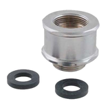 Allpoints 111-1312 Pre-Rinse Spray Valve Swivel, 1-3/16" L, 7/8" female inlet, 7/8" male outlet, chr